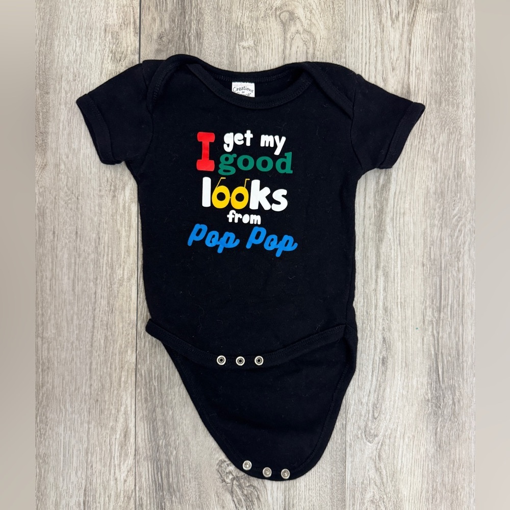 Baby Pop Pop onesie